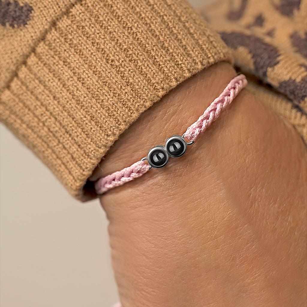 Eternity's Duo Flare Photo Bracelet - Elegant Eternity