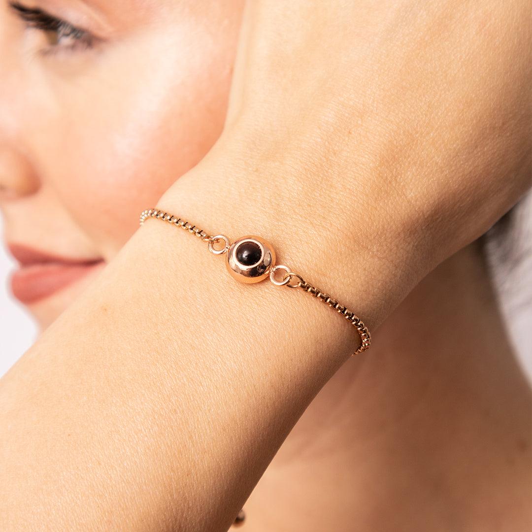 Eternity's Bliss Photo Bracelet - Elegant Eternity