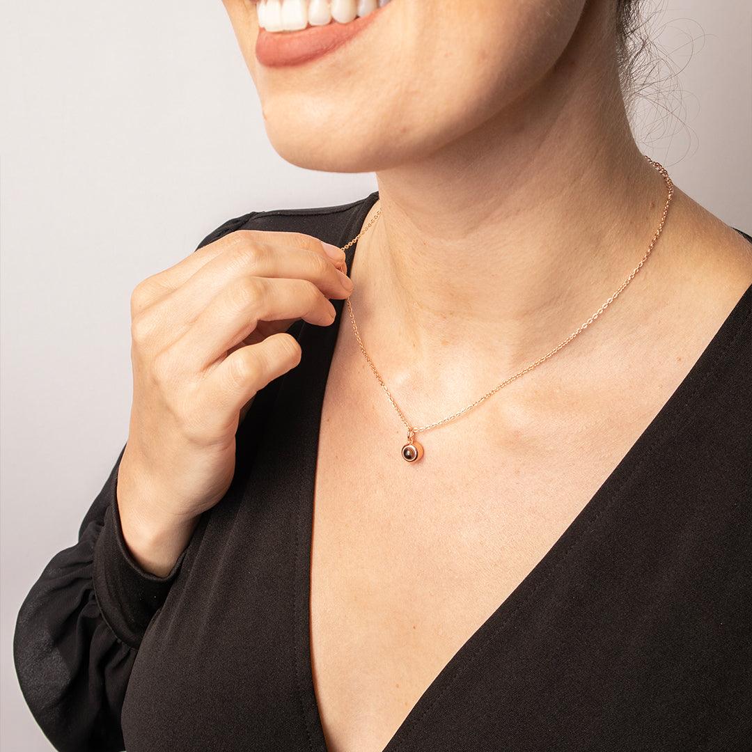 Eternity's Class Photo Necklace - Elegant Eternity