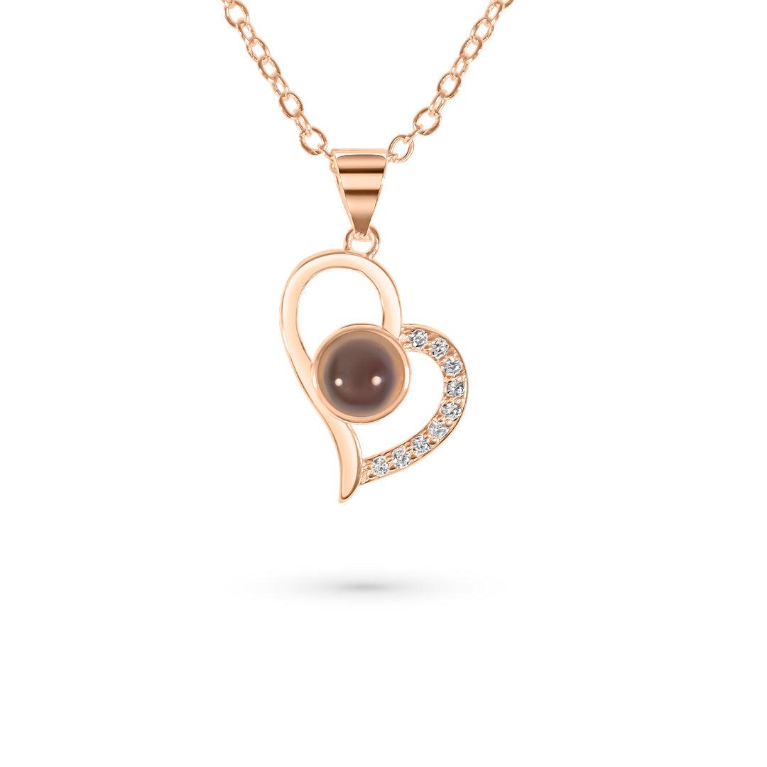 Eternity's Enchantment Photo Necklace - Elegant Eternity