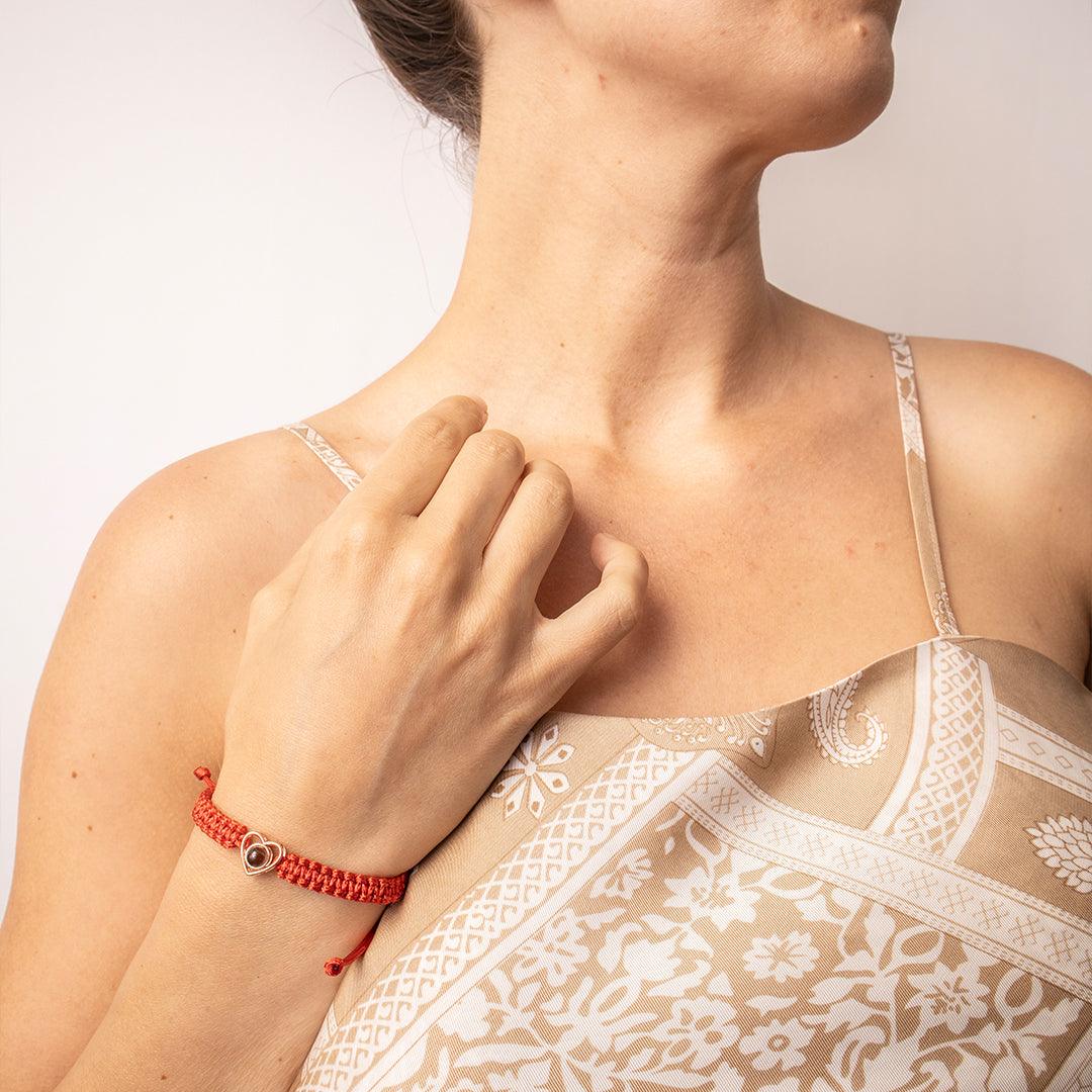 Eternity's Love Spark Photo Bracelet - Elegant Eternity