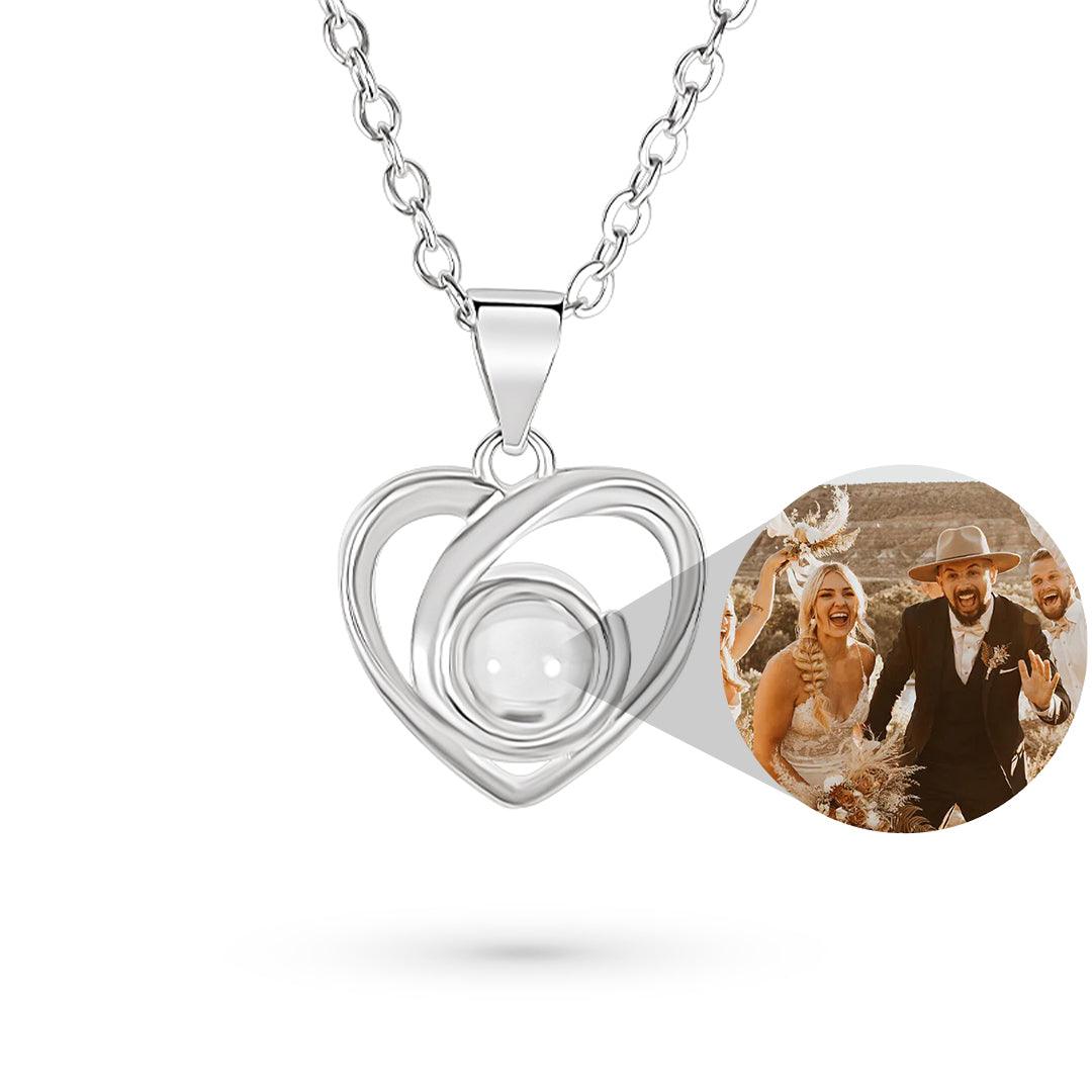 Eternity's Devotion Photo Necklace - Elegant Eternity