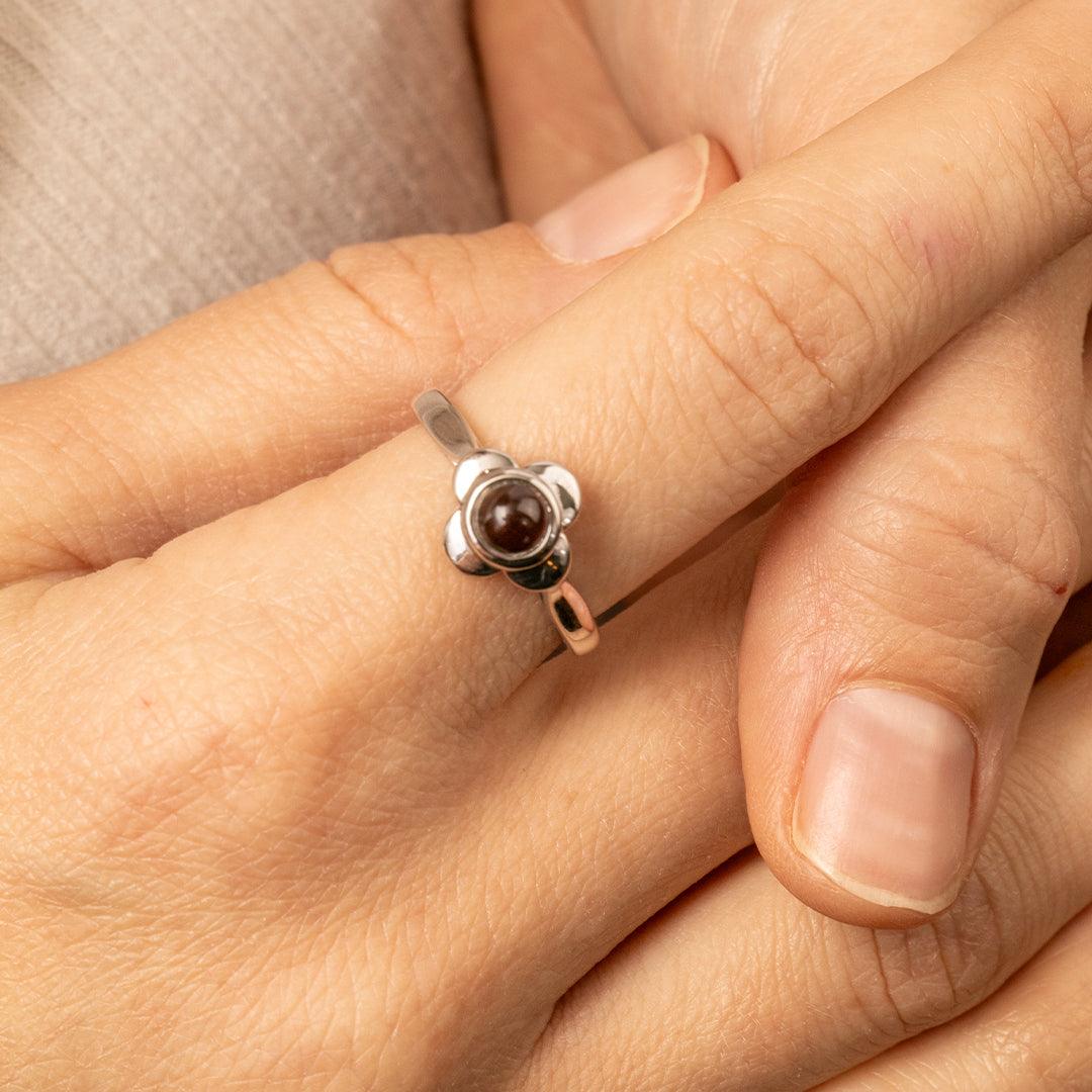 Eternity's Harmony Photo Ring - Elegant Eternity