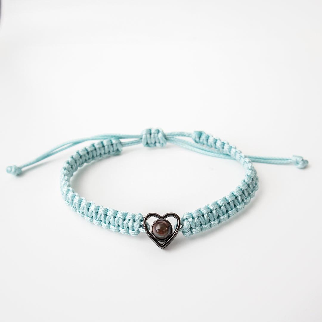 Eternity's Love Spark Photo Bracelet - Elegant Eternity