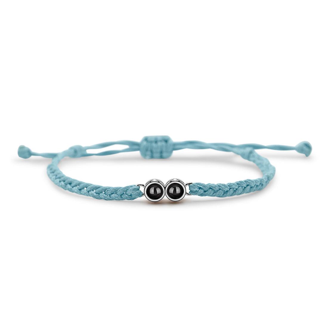 Eternity's Duo Flare Photo Bracelet - Elegant Eternity