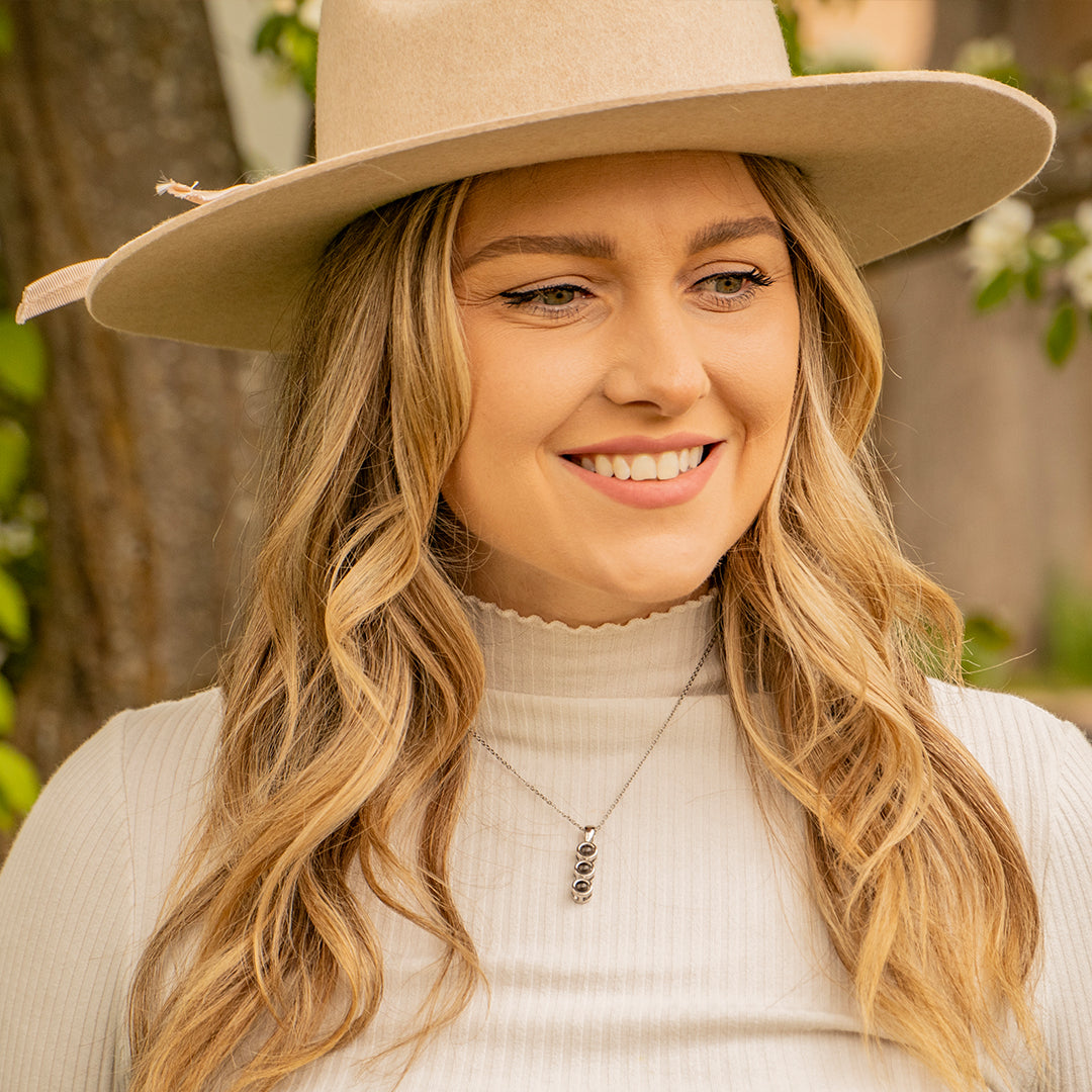 Eternity's Elysian Trio Photo Necklace