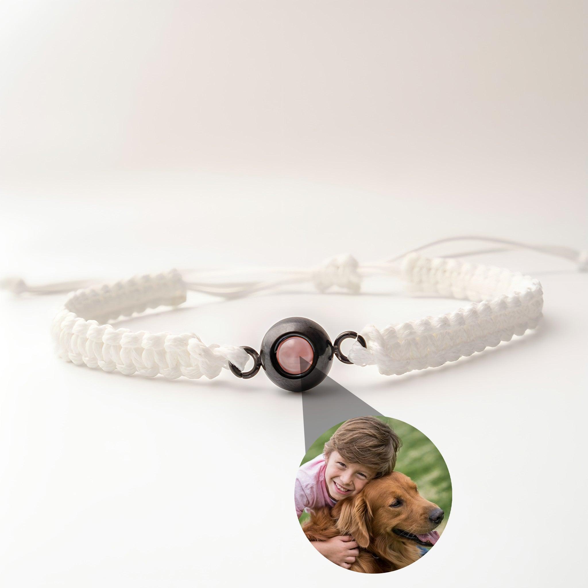 Eternity's Spark Photo Bracelet - Elegant Eternity