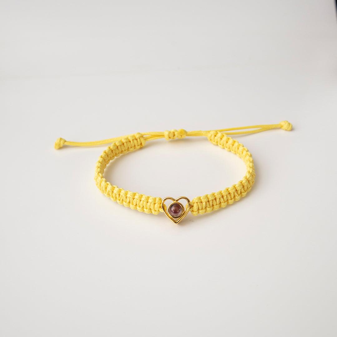 Eternity's Love Spark Photo Bracelet - Elegant Eternity