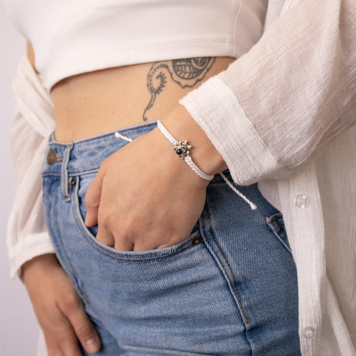 Eternity's Paw Photo Bracelet - Elegant Eternity