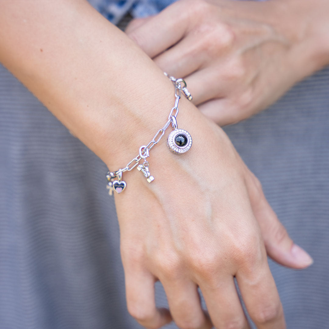 Eternity's Charm Photo Bracelet