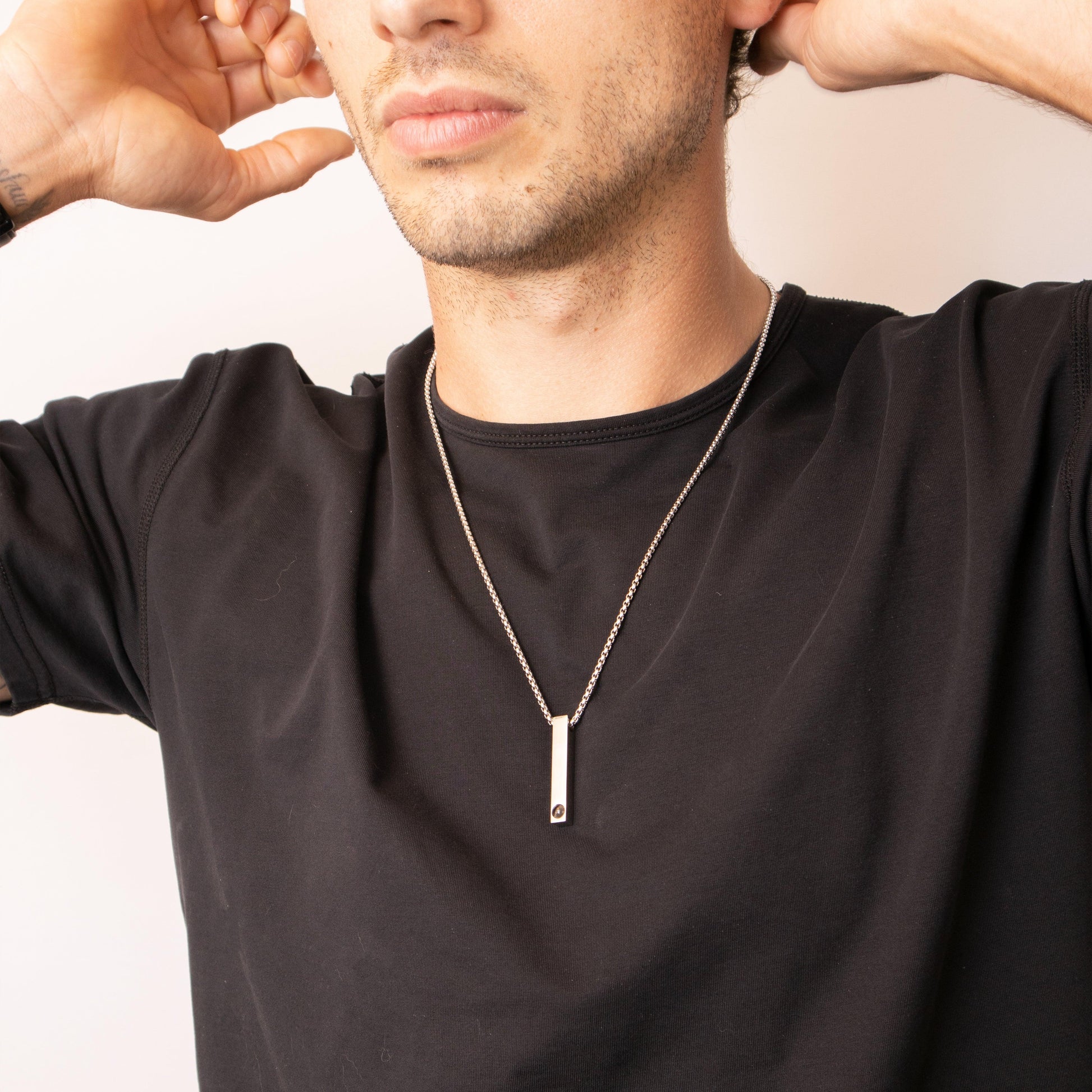 Eternity's Journey Photo Necklace - Elegant Eternity