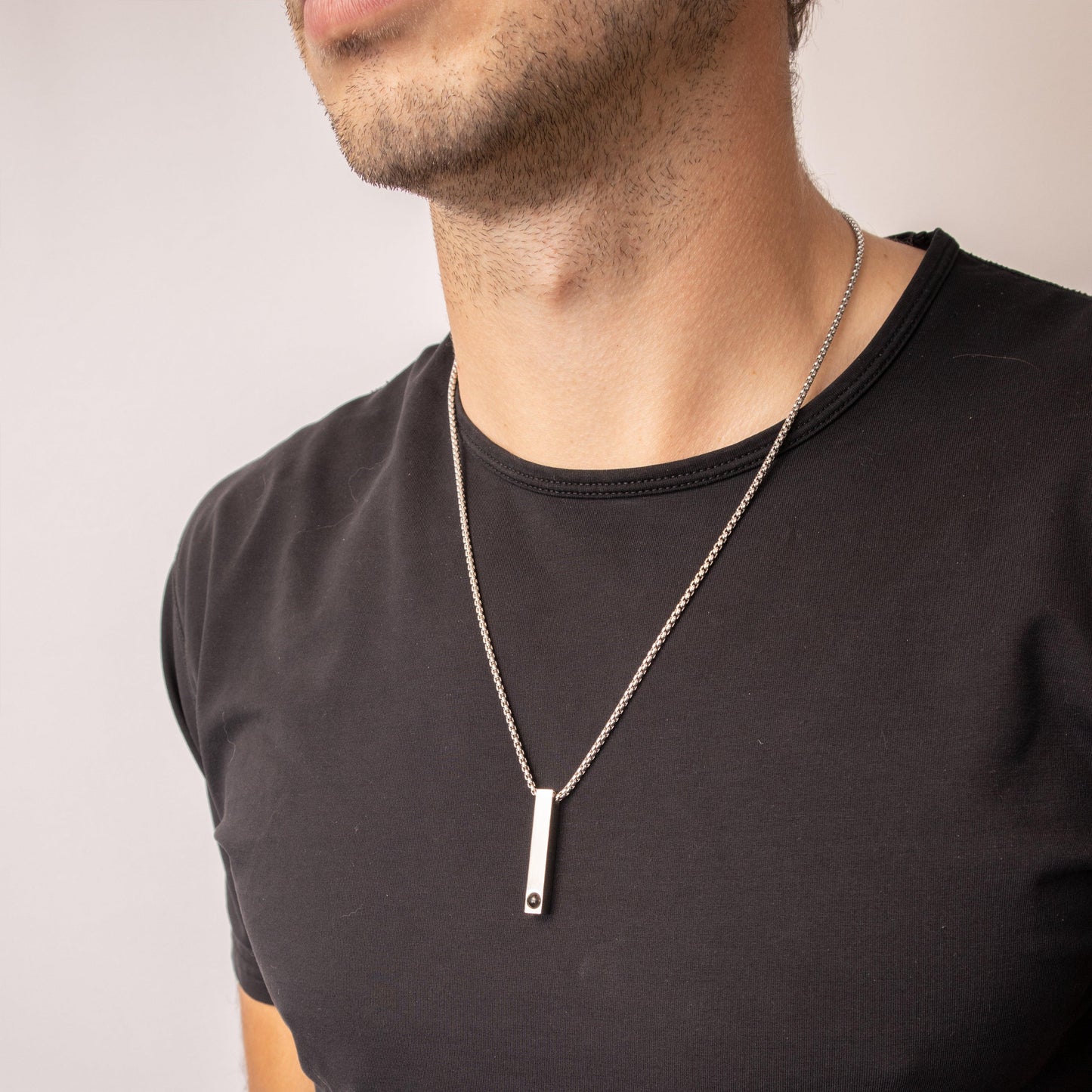 Eternity's Journey Photo Necklace - Elegant Eternity