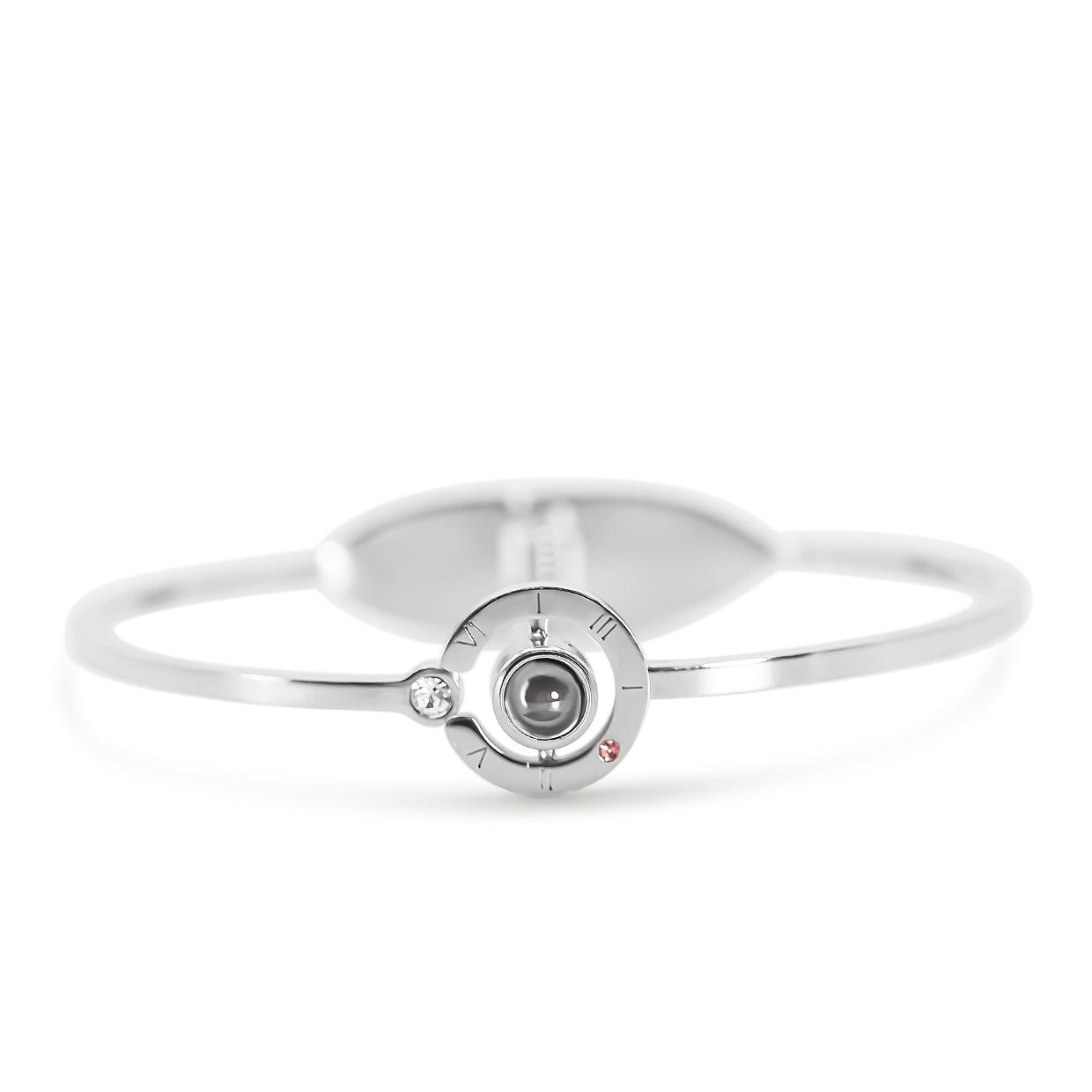 Eternity's Dial Photo Bangle - Elegant Eternity