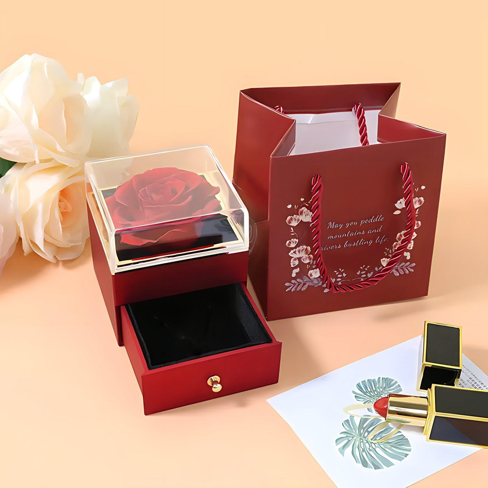 Flower Gift Box - Elegant Eternity