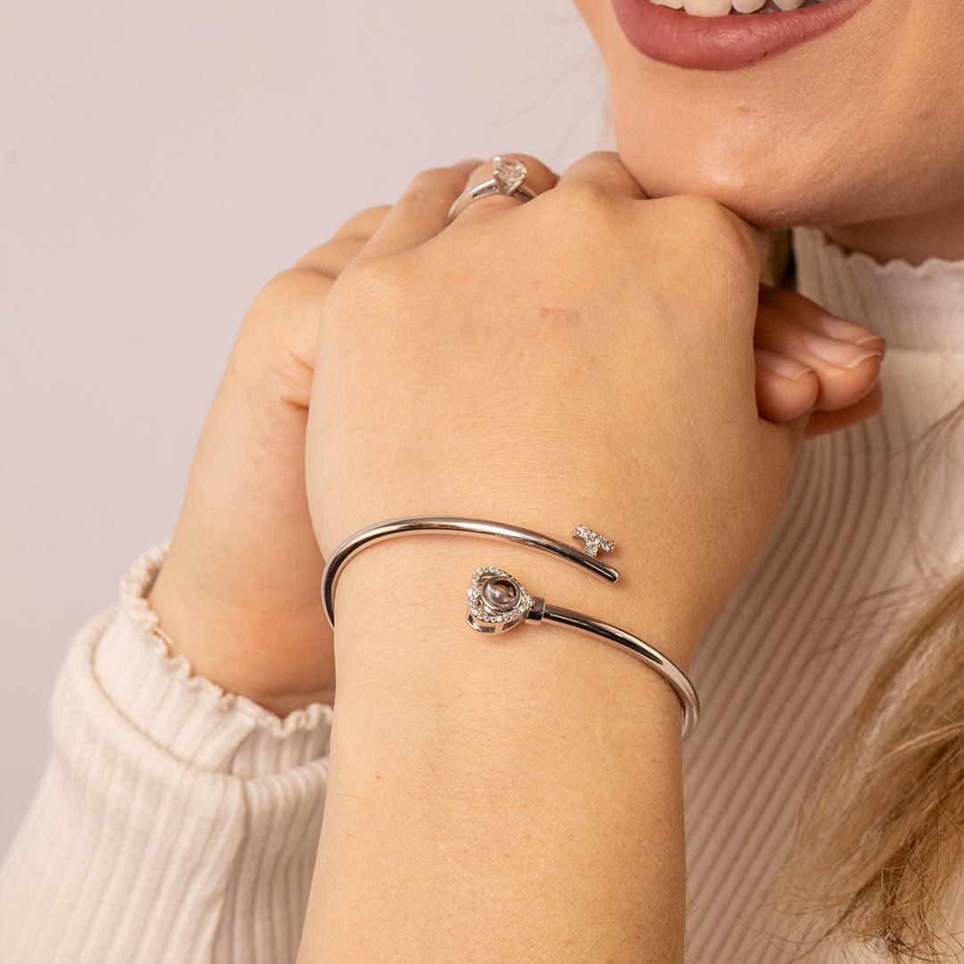 Eternity's Lovelock Photo Bracelet - Elegant Eternity