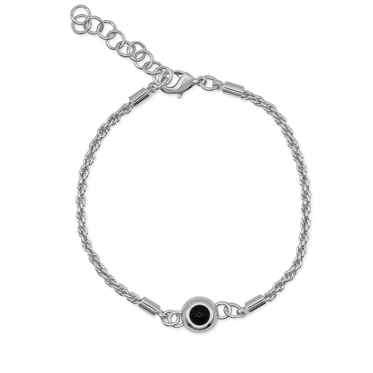 Eternity's Rope Photo Bracelet - Elegant Eternity