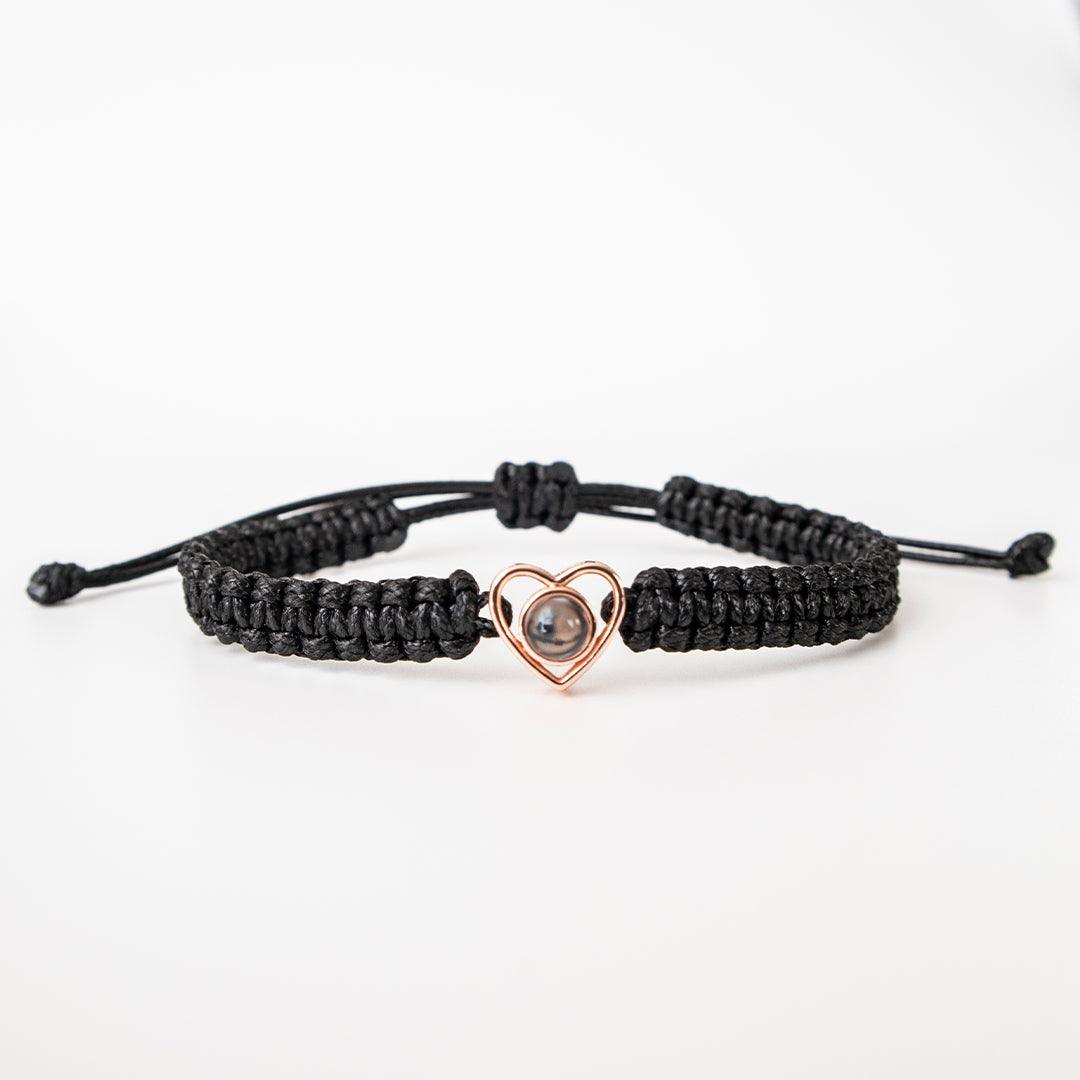 Eternity's Love Spark Photo Bracelet - Elegant Eternity