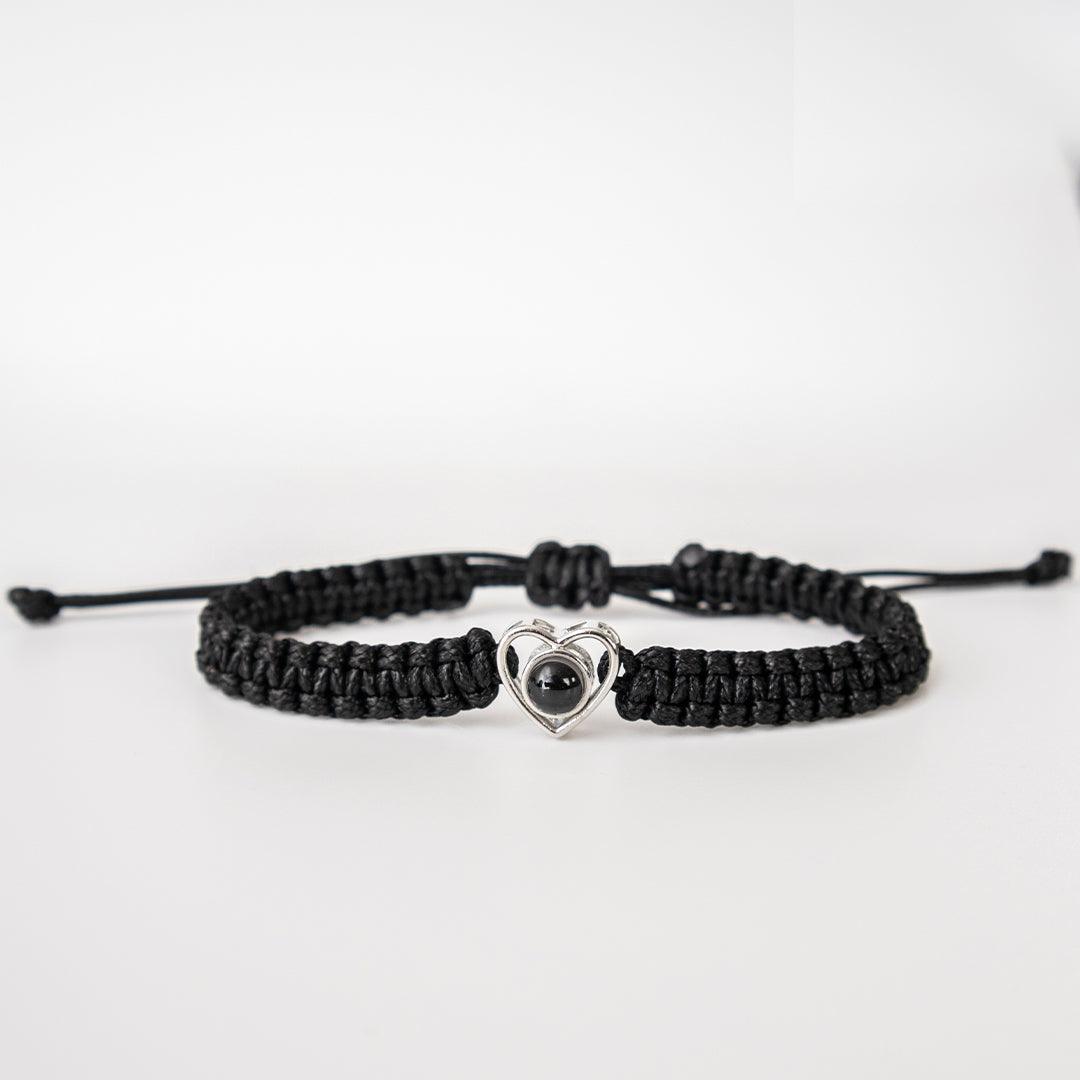 Eternity's Love Spark Photo Bracelet - Elegant Eternity