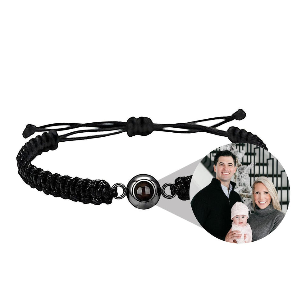Memory Bracelet with Pictures Online Personalized Photo Projection