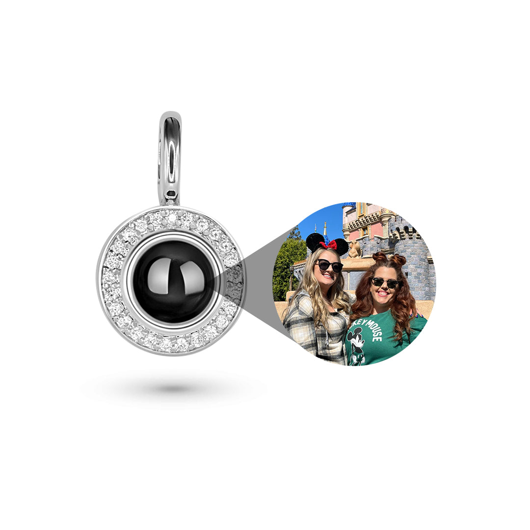 Crystal Photo Charm