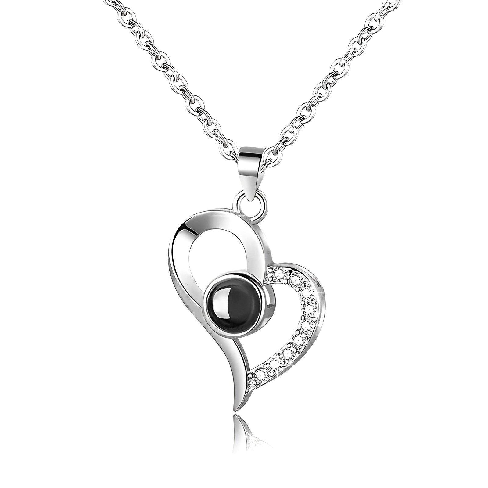 Eternity's Enchantment Photo Necklace - Elegant Eternity