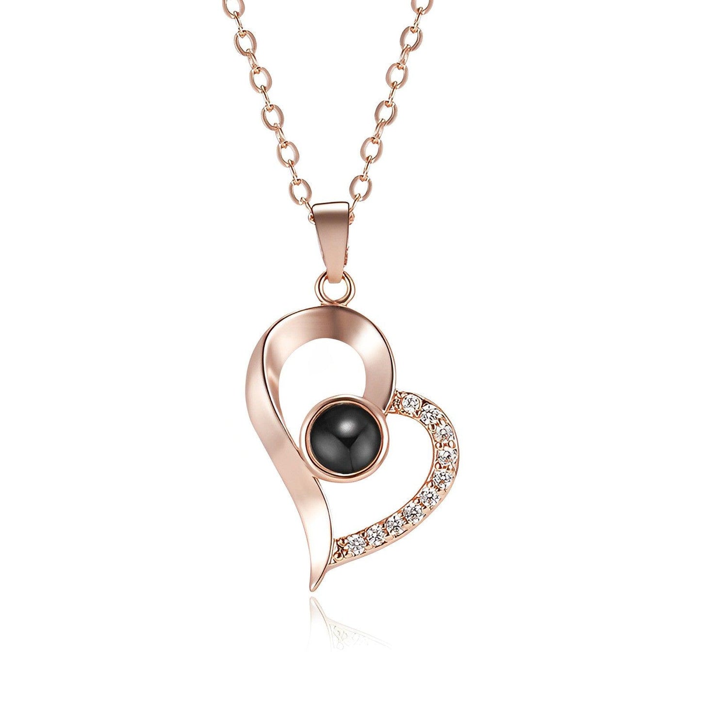 Eternity's Enchantment Photo Necklace - Elegant Eternity