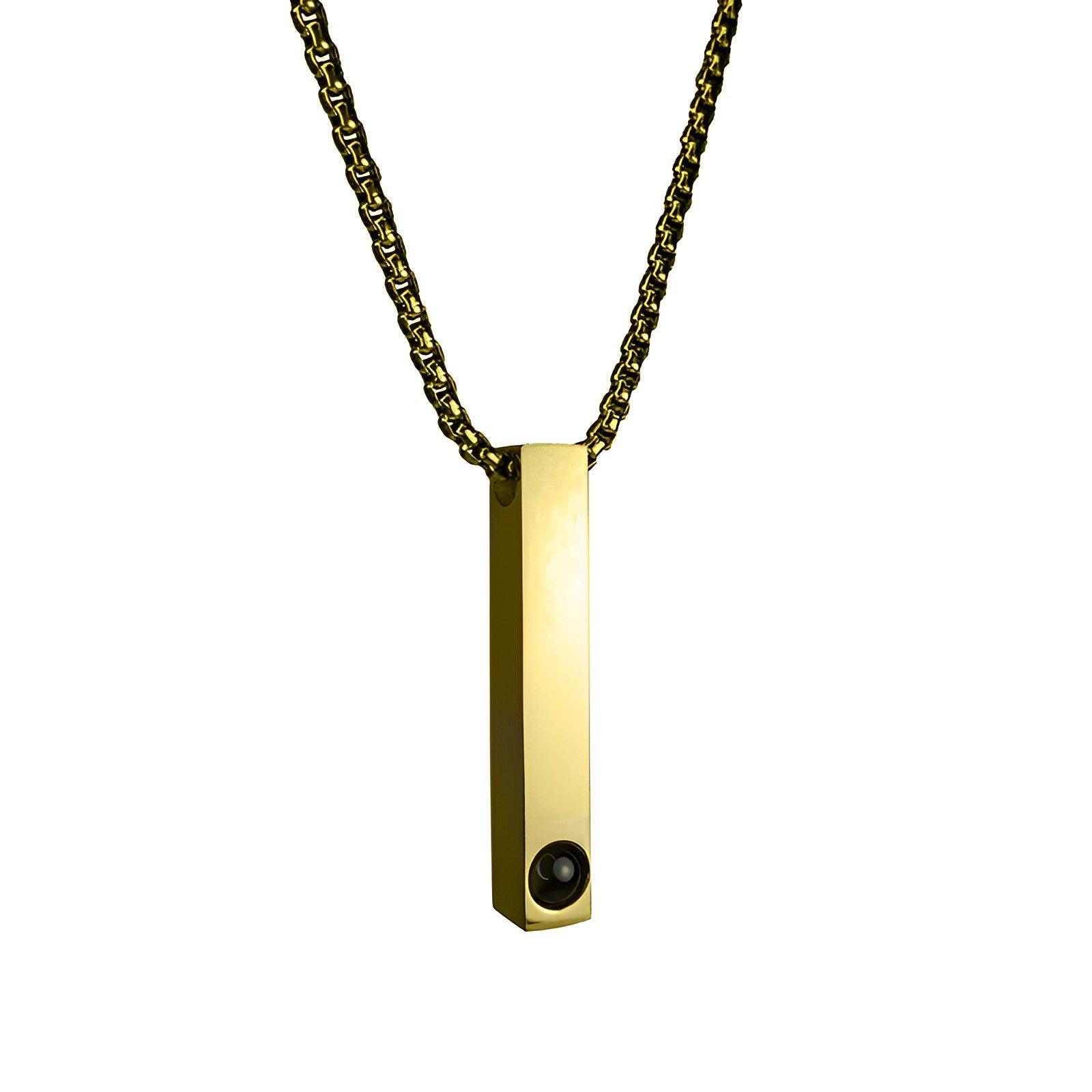Eternity's Journey Photo Necklace - Elegant Eternity
