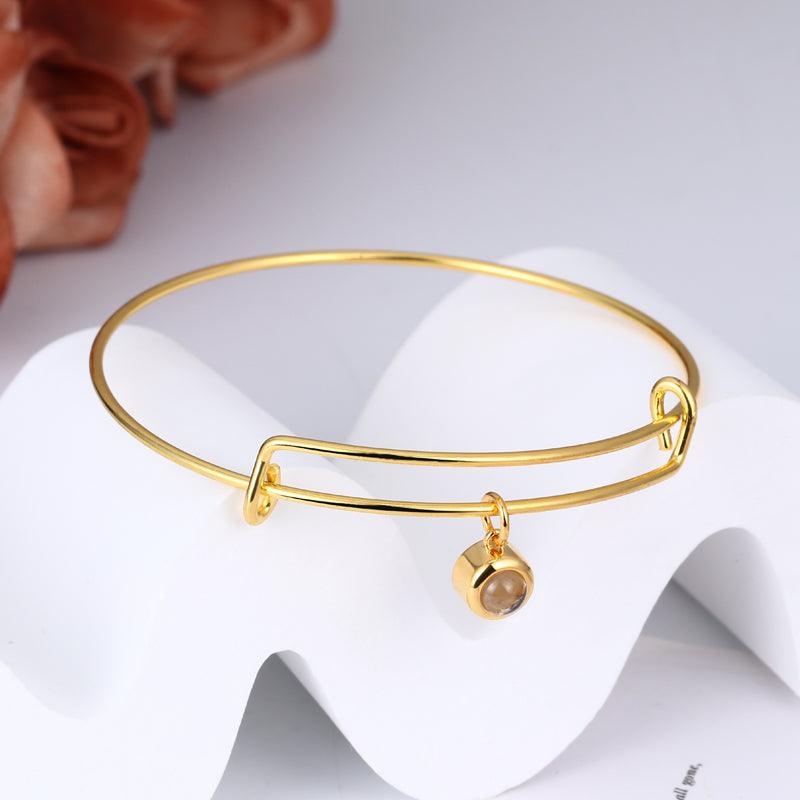 Eternity's Radiance Photo Bangle - Elegant Eternity