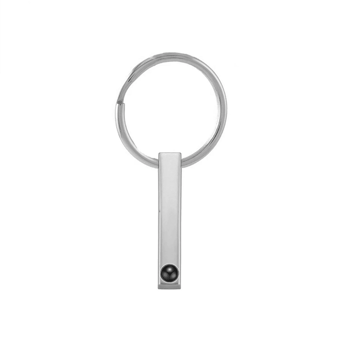 Eternity's Vitality Photo Keychain - Elegant Eternity