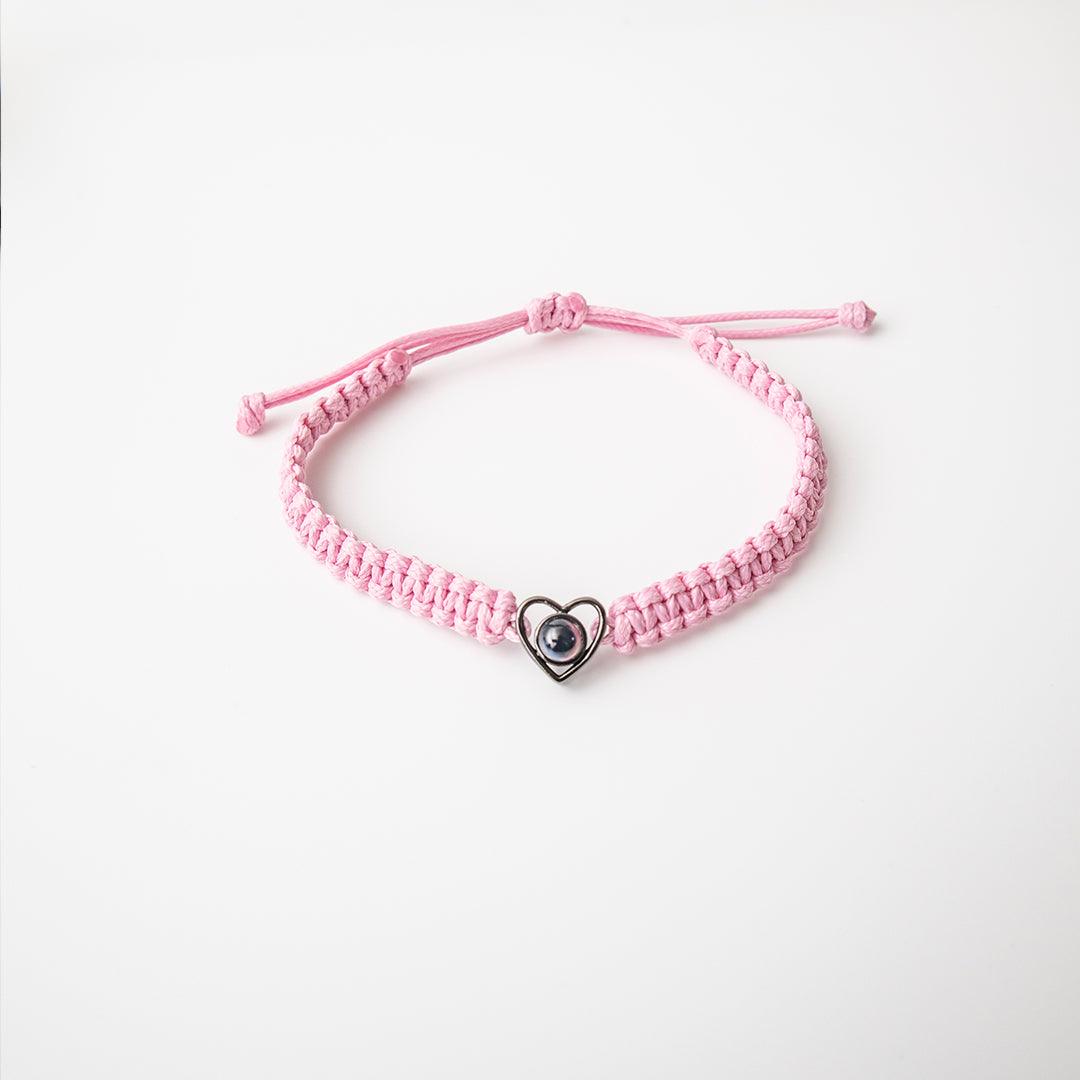 Eternity's Love Spark Photo Bracelet - Elegant Eternity