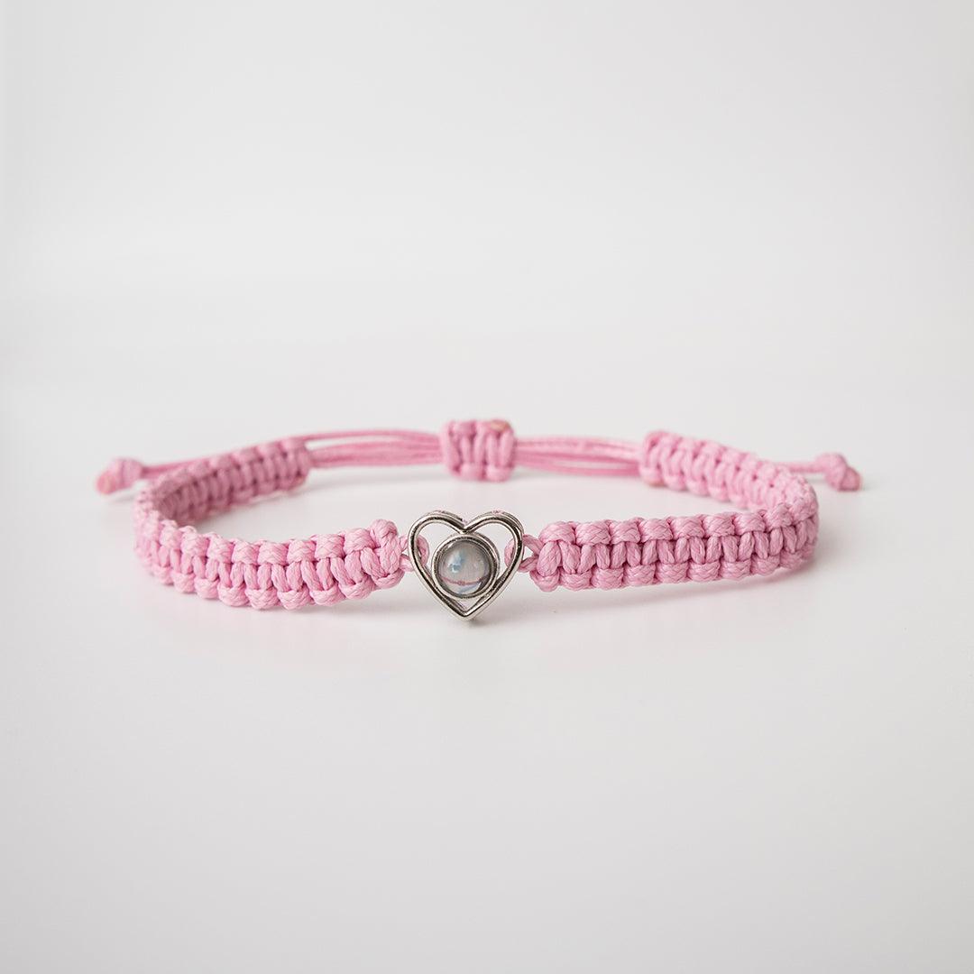 Eternity's Love Spark Photo Bracelet - Elegant Eternity