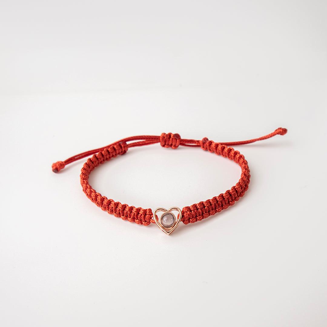 Eternity's Love Spark Photo Bracelet - Elegant Eternity