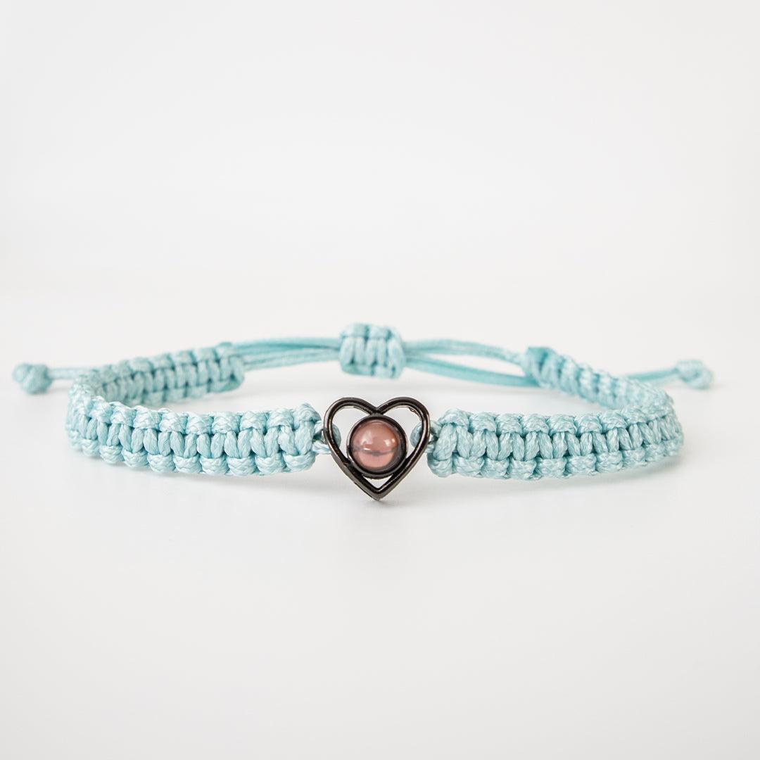 Eternity's Love Spark Photo Bracelet - Elegant Eternity