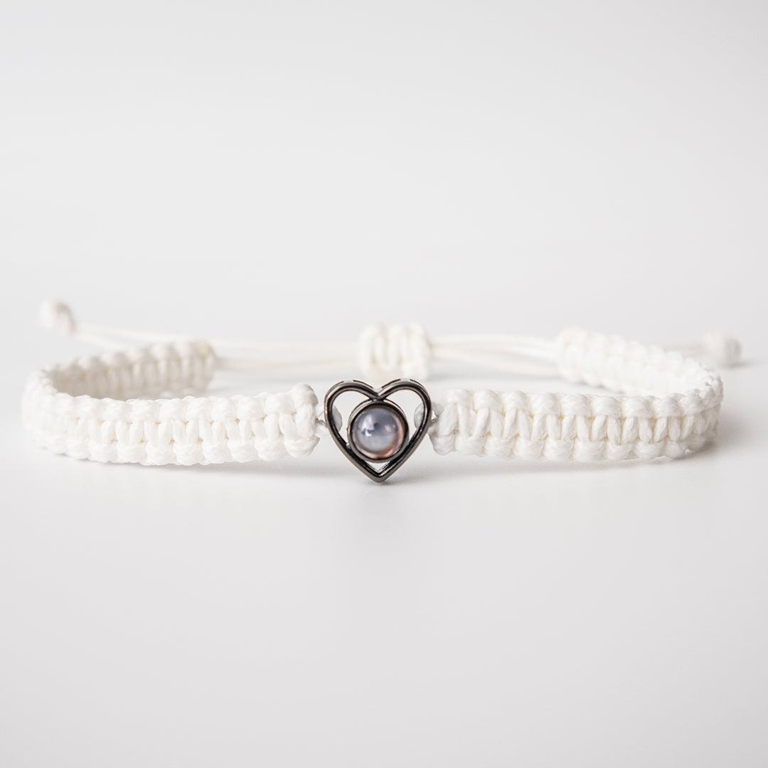 Eternity's Love Spark Photo Bracelet - Elegant Eternity