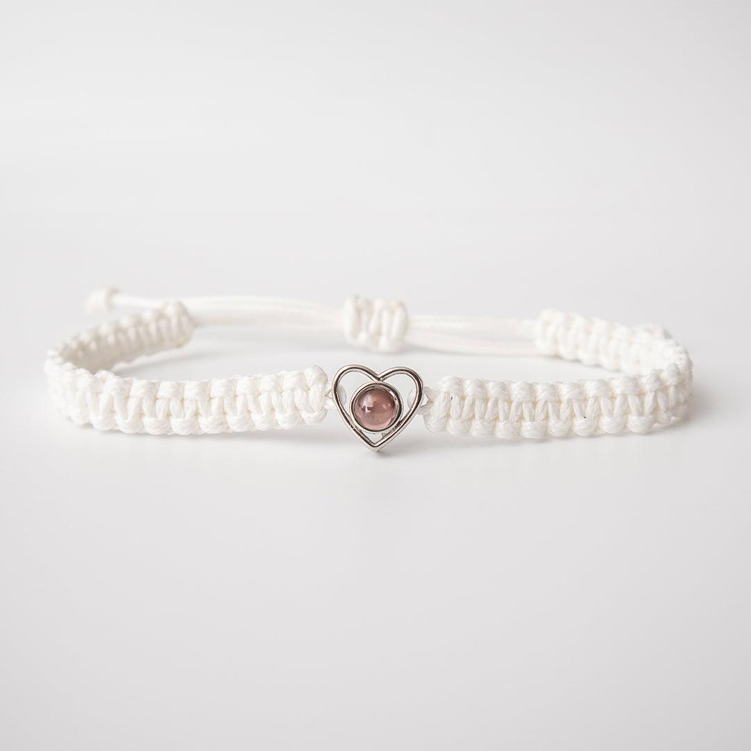 Eternity's Love Spark Photo Bracelet - Elegant Eternity